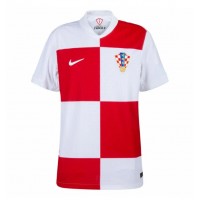 Maglia Calcio Croazia Prima Divisa Europei 2024 Manica Corta